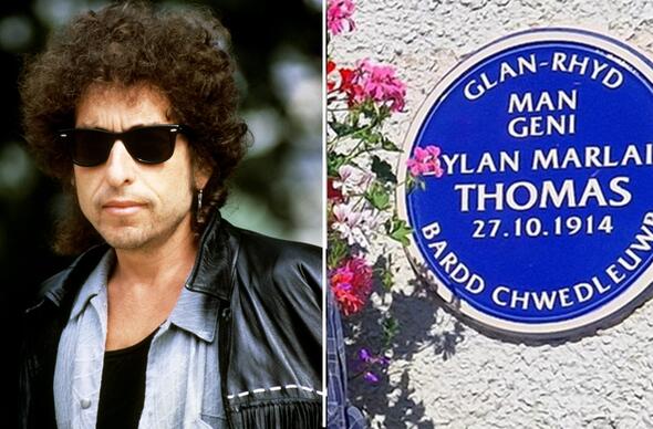 Bob Dylan a man geni Dylan Thomas