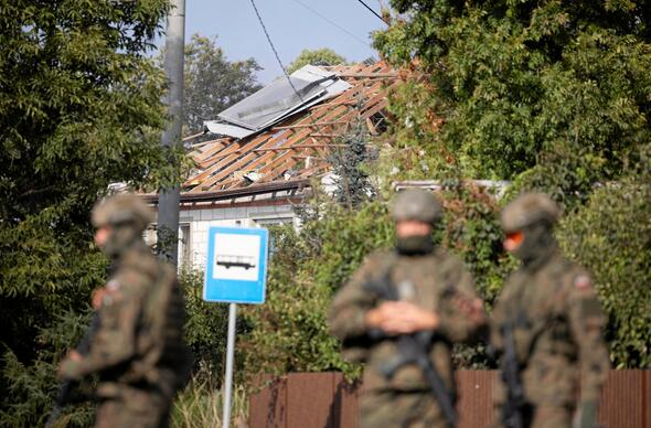 Gwlad Pwyl - Dronau Rwsia (Reuters)