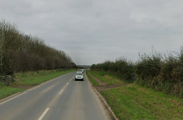 A40 rhwng Hwlffordd a Threfgarn