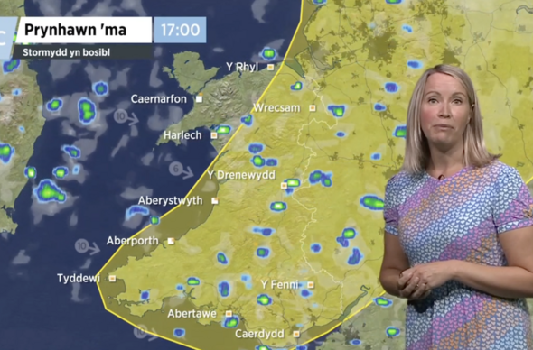 Rhagolygon y tywydd dydd Iau 4 Medi