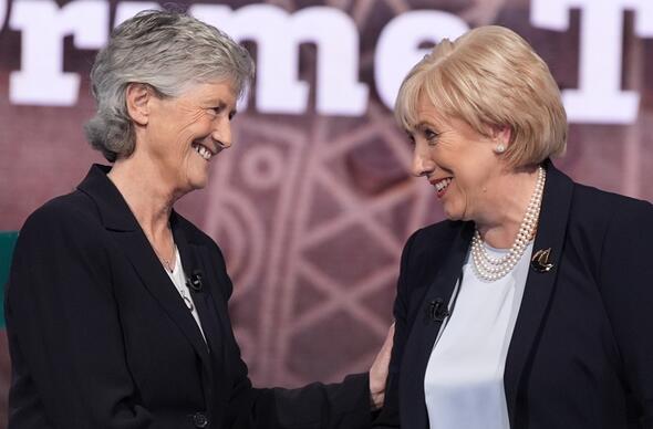 Catherine Connolly a Heather Humphreys