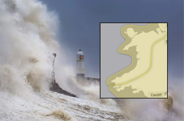 Rhybudd tywydd storm