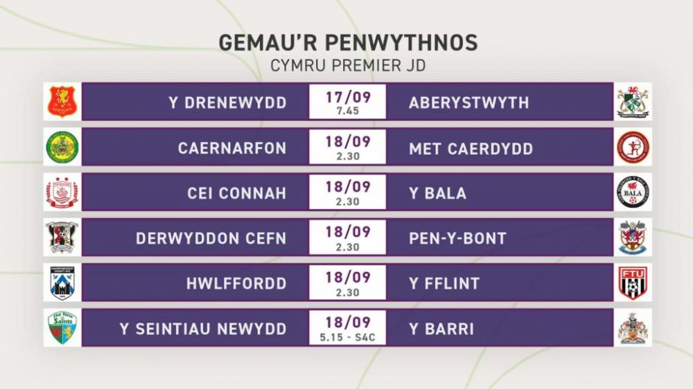 gemau'r penwythnos