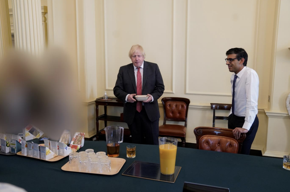 Boris a Rishi Parti