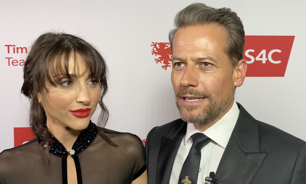 Ioan Gruffudd a'i wraig Bianca