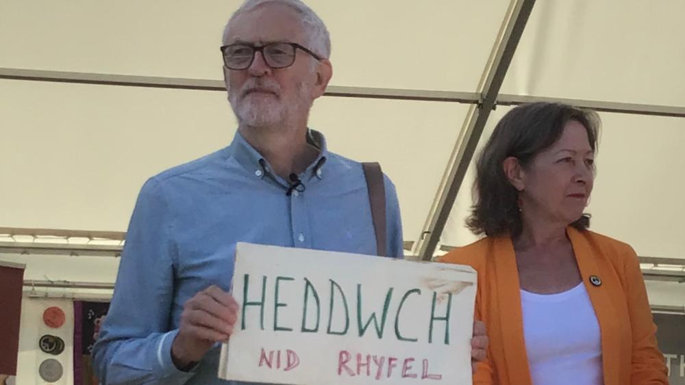 Jeremy Corbyn CND Cymru