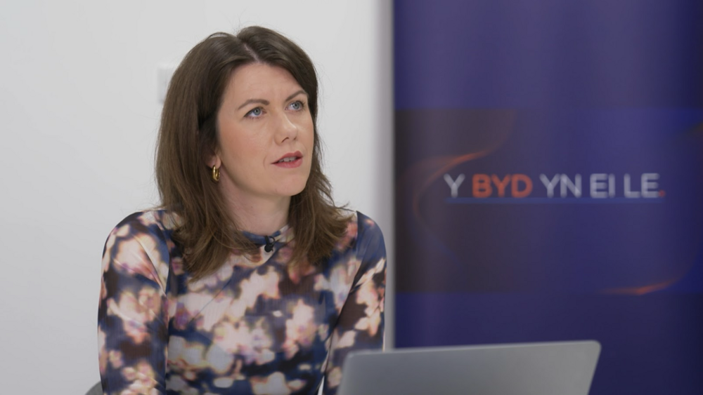 y byd yn ei le
