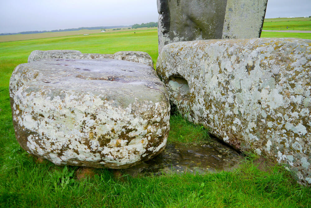 Prif garreg Stonehenge