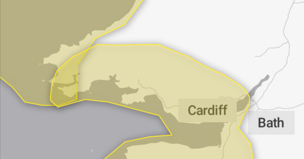 Rhybudd melyn am law i'r de yn sgil Storm Ashley