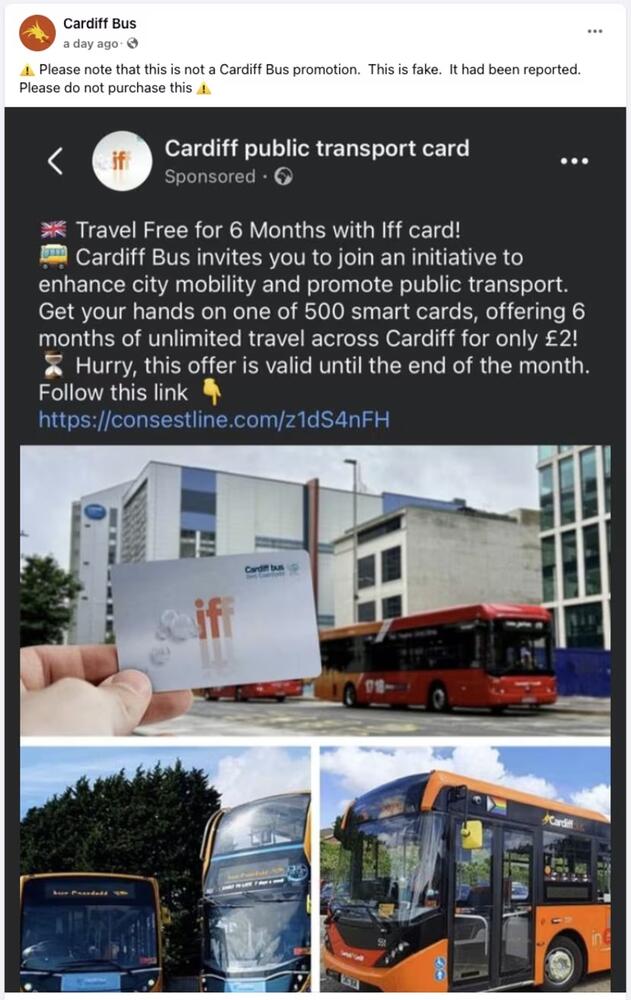 Cardiff bus