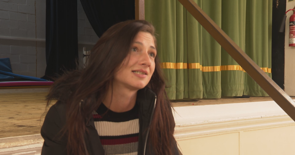 Shelly Stanworth, defnyddiwr o’r gwasanaeth Community Wellness