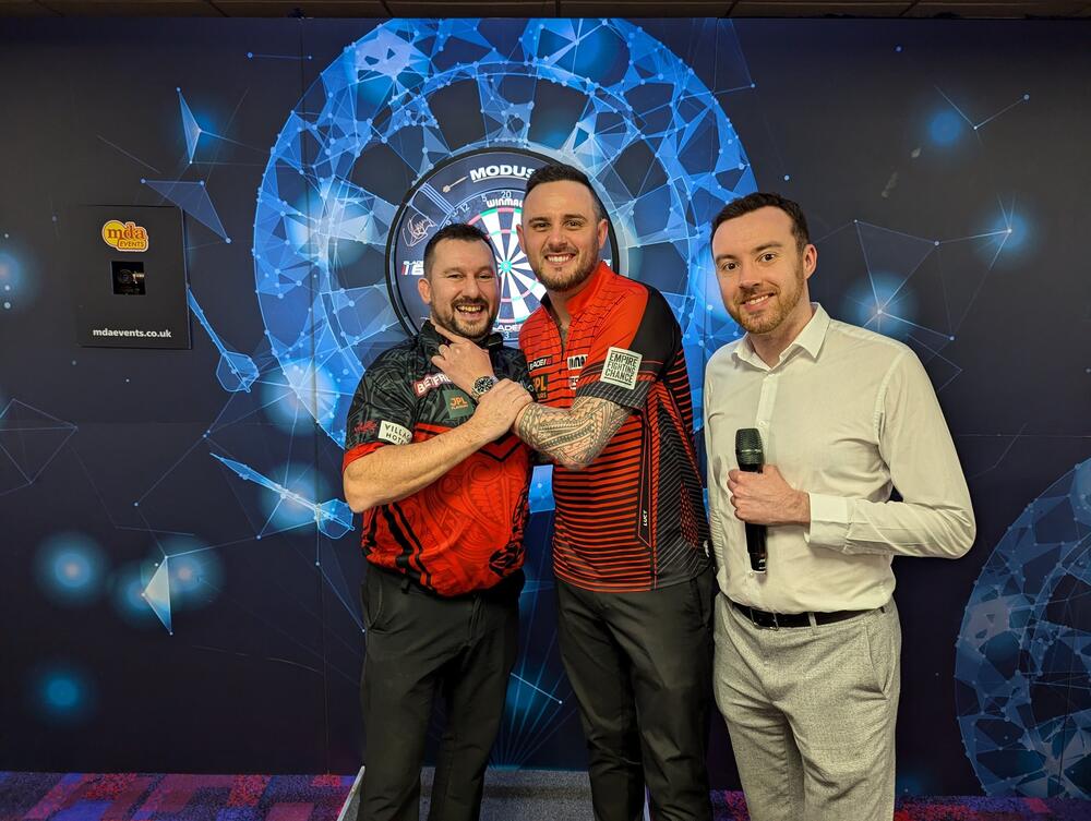 Joe Cullen, Jonny Clayton a Huw Ware