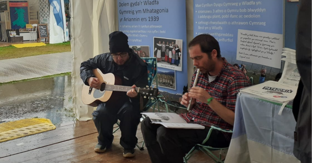 Sebastian yn yr Eisteddfod