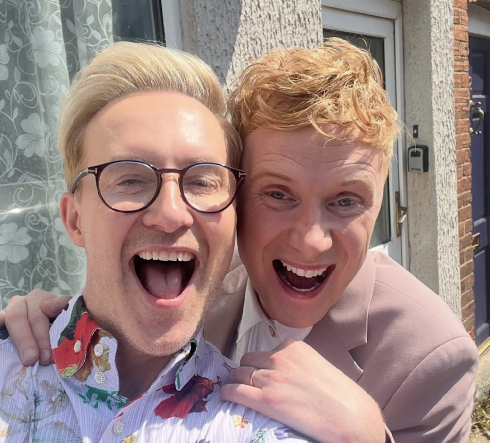 Ian 'H' Watkins ac Owain Wyn Evans