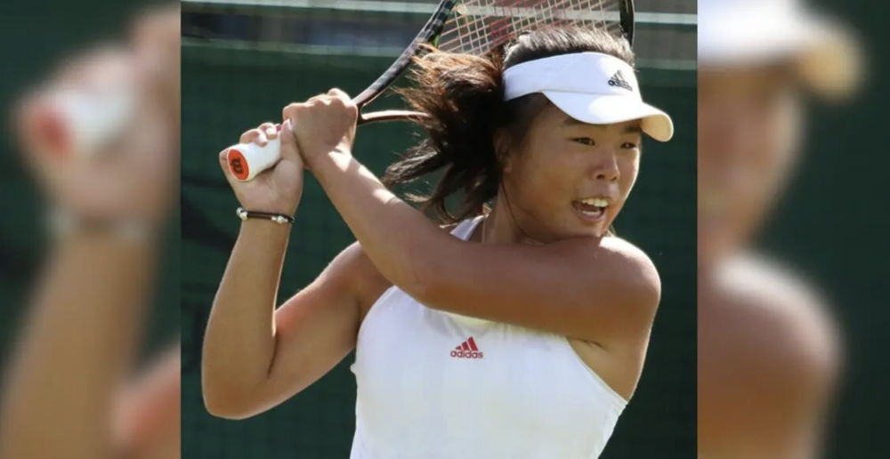 Roedd Mimi Xu wedi cyrraedd rhif 8 ar restr detholion ieuenctid y byd ar un adeg
