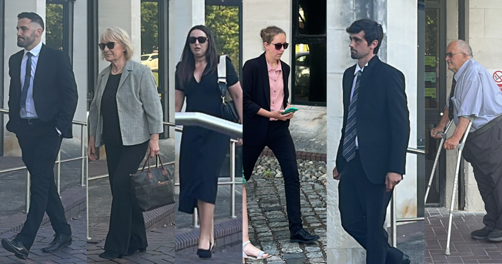 Tomos John Jones, Margaret Ann Jones, Delyth Mathias, Rebecca Ellen Bailey, Rhydian Davies a David Peter Jones