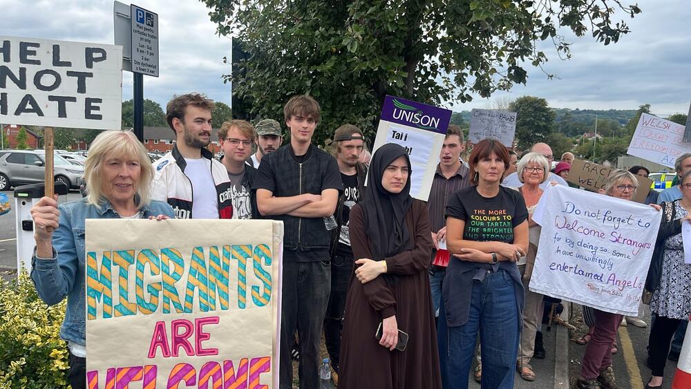 protest wyddgrug
