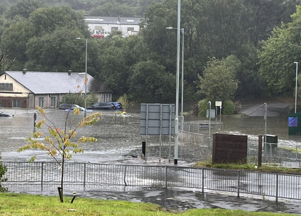 Llifogydd Abertawe