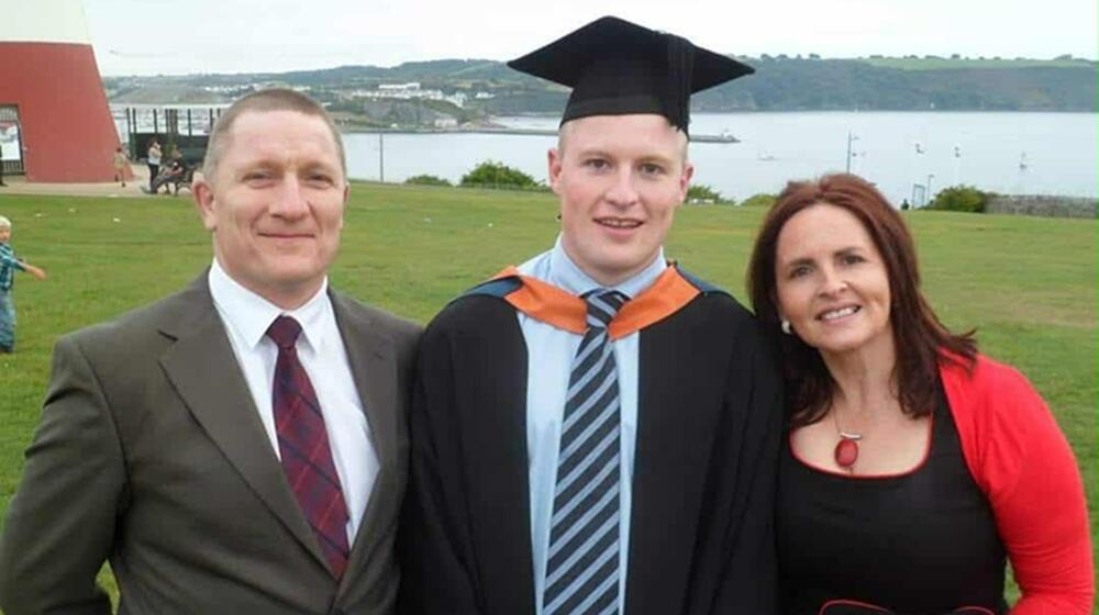 Ken, Steffan ac Edwina Rees