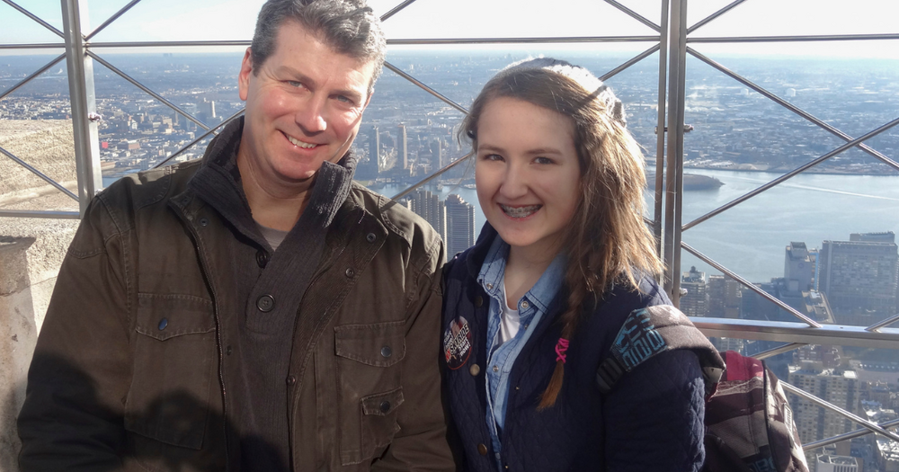 Tony ac Erin Thomas o Fon