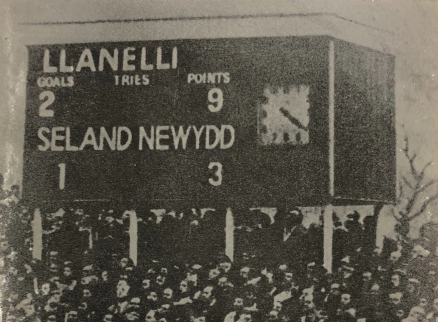 Llanelli v Seland Newydd 1972