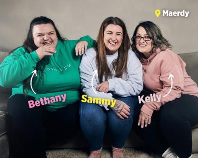 Bethany, Sammy a Kelly