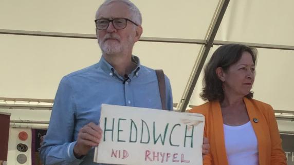 Jeremy Corbyn CND Cymru